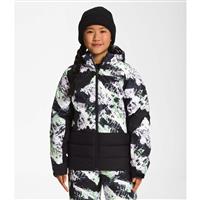 The North Face Pallie Down Jacket - Girl's - Lavender Fog Mountaintop Print