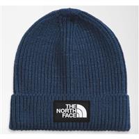The North Face TNF Box Logo Cuffed Beanie - Youth - Shady Blue