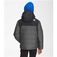 The North Face Reversible Mount Chimbo Full Zip Hooded Jacket - Boy's - TNF Medium Grey Heather