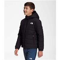 The North Face Reversible Mount Chimbo Full Zip Hooded Jacket - Boy's - TNF Black