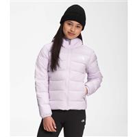 The North Face Reversible North Down Hooded Jacket - Girl's - Lavender Fog