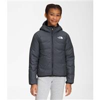 The North Face Reversible North Down Hooded Jacket - Girl's - TNF Black