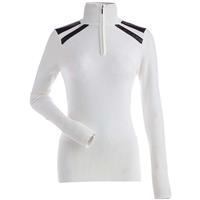 Nils Sharon Sweater - Women's - White / Black Faux Leather