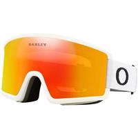 Oakely Target Line M Goggles - Matte White Frame w/ Fire Iridium Lens (OO7121-07)