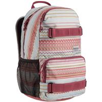 Burton Treble Yell 21L Backpack - Aqua Gray Revel Stripe Print
