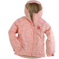 686 Mannual Peyton Jacket - Girl's - Pale Pink Plaid