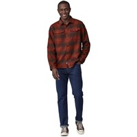 Patagonia Fjord Flannel Shirt - Men's - Cascade / Burnished Red (CARD)