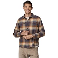 Patagonia Fjord Flannel Shirt - Men's - Sunrise Ridge / Forge Grey (SRFY)