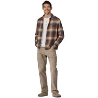 Patagonia Fjord Flannel Shirt - Men's - Sunrise Ridge / Forge Grey (SRFY)