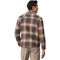 Patagonia Fjord Flannel Shirt - Men's - Sunrise Ridge / Forge Grey (SRFY)