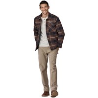 Patagonia Lightweight Insulated Fjord Flannel Shirt - Men's - Outdoor / Molasses Brown (OMBN)