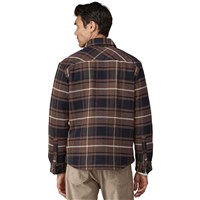 Patagonia Lightweight Insulated Fjord Flannel Shirt - Men's - Outdoor / Molasses Brown (OMBN)