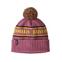 Patagonia Powder Town Beanie - Youth - park stripe/artifact pink