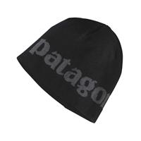 Patagonia Beanie Hat - Logo Belwe / Black