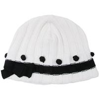 Nils Knit Hat - Women's - Pearl / Onyx