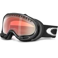 Oakley A Frame Goggle / Jet Black Frame - Pink Iridium