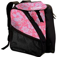 Transpack XTW Ski Boot Bag - Pink Lavender Floral
