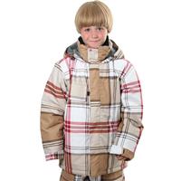 Orage Jarvis Jacket - Boy's - Plaid Bronze
