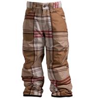 Orage Mission Pant - Boy's - Plaid Bronze