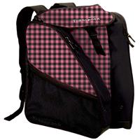 Transpack XTW Ski Boot Bag - Print Pink Check
