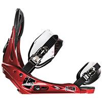 Burton Custom Snowboard Bindings – Men's - Red
