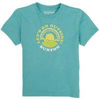 Burton Retro Mountain Organic Short Sleeve T Shirt - Toddler - Buoy Blue