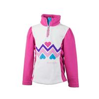 Obermeyer Ric Rac Fleece Top - Girl's - Wild Pink