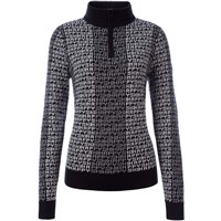 Fera Ski Happy 1/2 Zip Sweater - Women's - Black / White