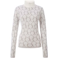 Fera Felicia 1/2 Zip Sweater - Women's - Winter White / Bronze