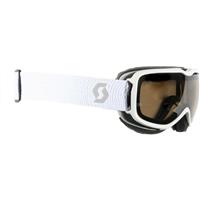 Scott Aura Goggle - Women's - Gloss White Frame / Natural Black Chrome 32 Lens
