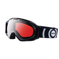 Bolle Gravity Goggle - Shiny Black Frame with Vermillion Gun Lens