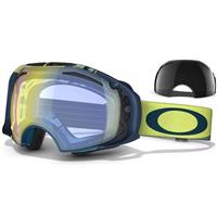 Oakley Airbrake Snow Goggle - Slalom Yellow Frame / Hi Yellow Lens + Dark Grey Lens (59-125)
