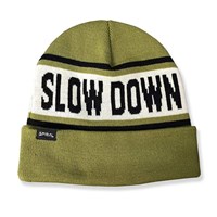 Spiral Wax Slow Down Beanie - Olive