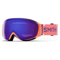 Smith I/O MAG S Goggle - Women's - Coral Riso Print Frame w/ CP E-day Violet Mir + CP Stm Blue Sensor Mir Lenses (M007140LL9941)