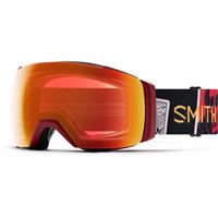 Smith I/O MAG XL Goggle - Sangria Fortune Teller Frame w/ CP E-day Red Mir + CP Stm Yellow Flash Lenses (M007130NL99MP)