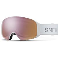 Smith 4D Mag S Goggle - White Chunky Knit Frame w/ CP E-day Rose Gold Mir + CP Stm Rose Flash Lenses (M007600OR99M5)