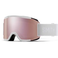 Smith Squad Goggle - White Vapor frame w/ CP Everyday Rose Gold Mirror + Yellow Lenses (M0066833F99M5)