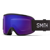 Smith Squad S Goggle - Black Frame w/ CP Everyday Violet Mirror + Clear Lense (M007642QJ9941)