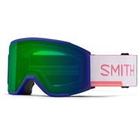 Smith Squad MAG Goggle - Lapis Risoprint Frame w/ CP Everyday Green Mir + CP Storm Rose Flash Lenses (M007560MW99XP)