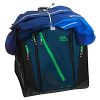 Kulkea SP Pro Ski Boot Backpack - Cobalt Blue / Green / White