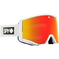 Spy Ace Goggle - Matte White Frm w/ Bronze - Red and Yellow - Green Spectra Mirror HD Lenses