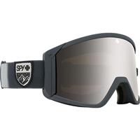 Spy Raider Goggle - Color Block Gray Frm w/ Bronze - Silver and Persimmon - Silver Spectra Mirror HD Lenses