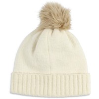 Spyder Plait Pom Hat - Women's - Vanilla Latte