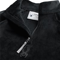 Spyder Shimmer Bug 1/2 Zip - Girl's - Black (BLK2)