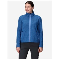 Marmot Drop Line Fleece Jacket - Women's - Rain Cloud Heather