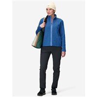 Marmot Drop Line Fleece Jacket - Women's - Rain Cloud Heather