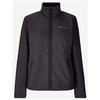 Marmot Drop Line Fleece Jacket - Women's - Black Heather