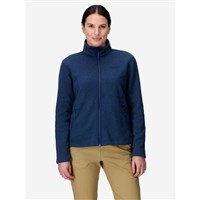 Marmot Drop Line Fleece Jacket - Women's - Arctic Navy Heather