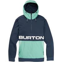 Burton Crown Bonded Performance Fleece Pullover - Men's - Dress Blue / Buoy Blue