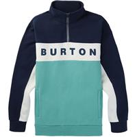 Burton Lowball Quarter Zip Fleece - Men's - Dress Blue / Buoy Blue